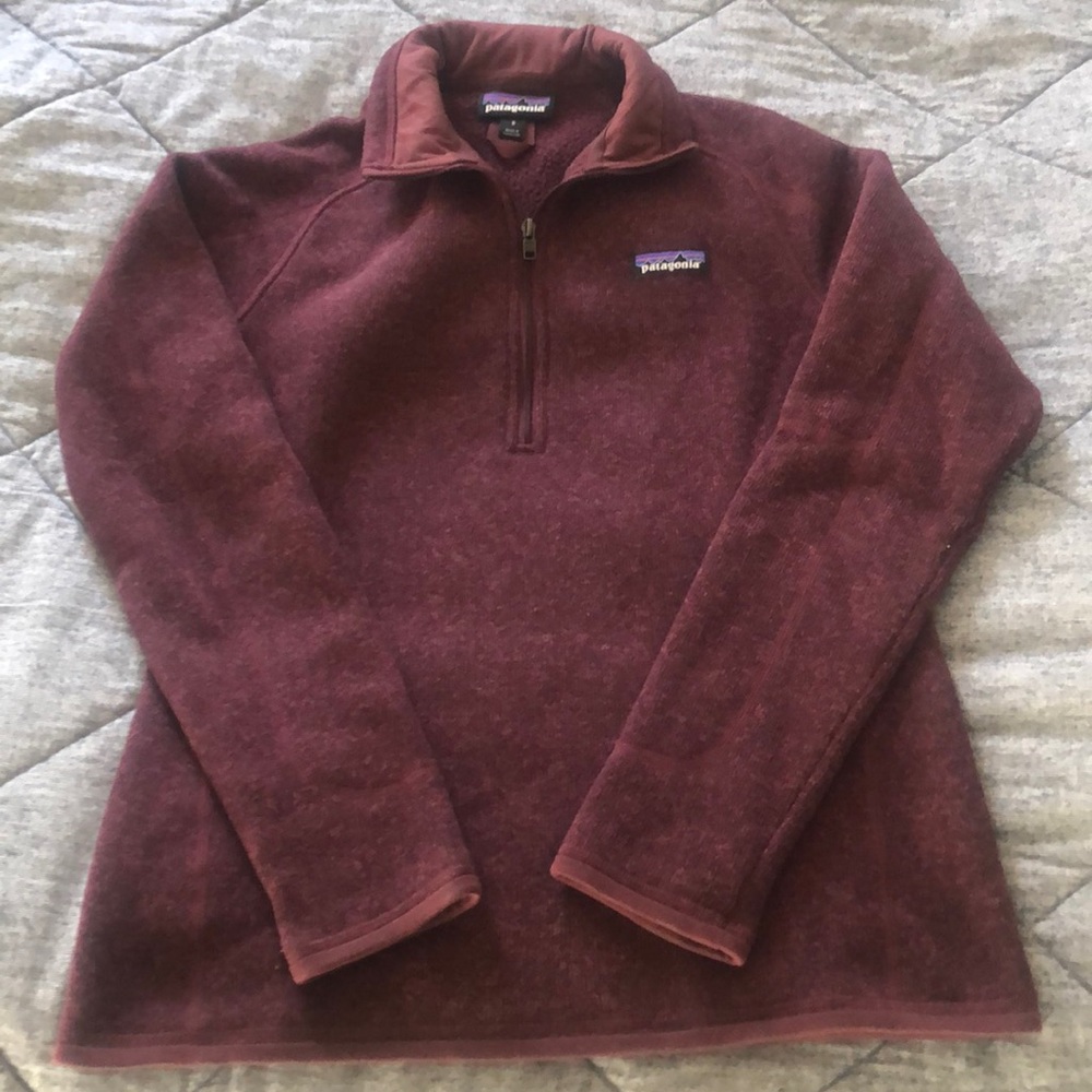 Patagonia cotton/fleece pullover